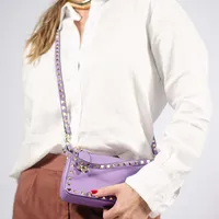Valentino Garavani Small Calfskin Rockstud - imagem 2