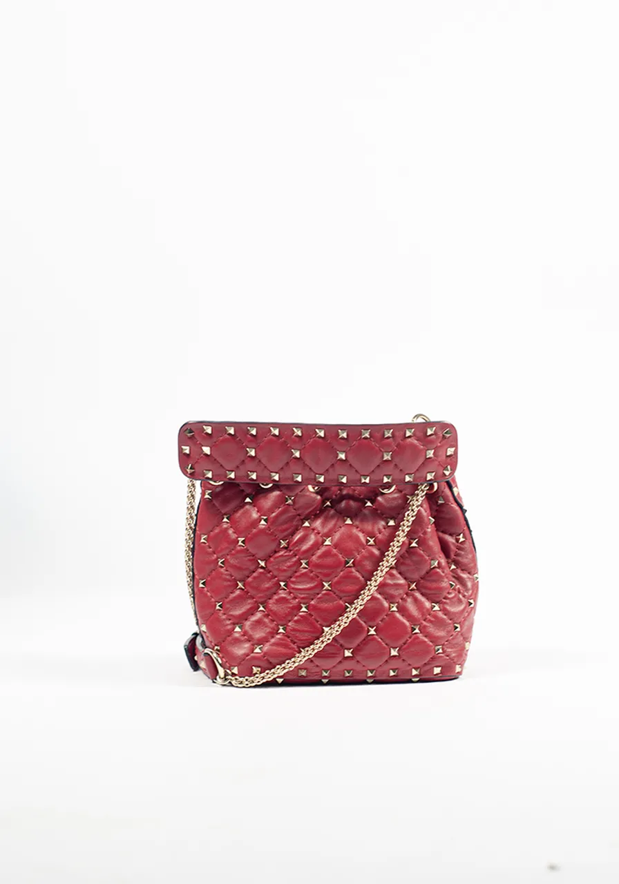 Valentino Garavani Spike Mini Bucket 