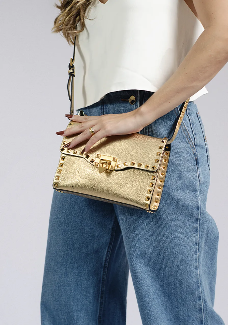 Valentino Garavani Rockstud Dourada