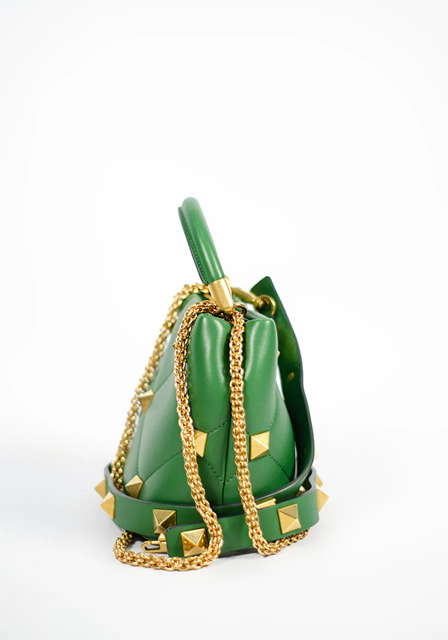 Valentino Roman Stud The Handle Small 