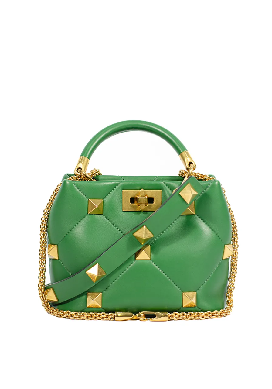 Valentino Roman Stud The Handle Small 