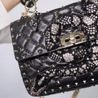 Valentino Spike Medium Snake - imagem 3