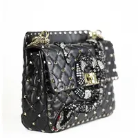 Valentino Spike Medium Snake - imagem 6