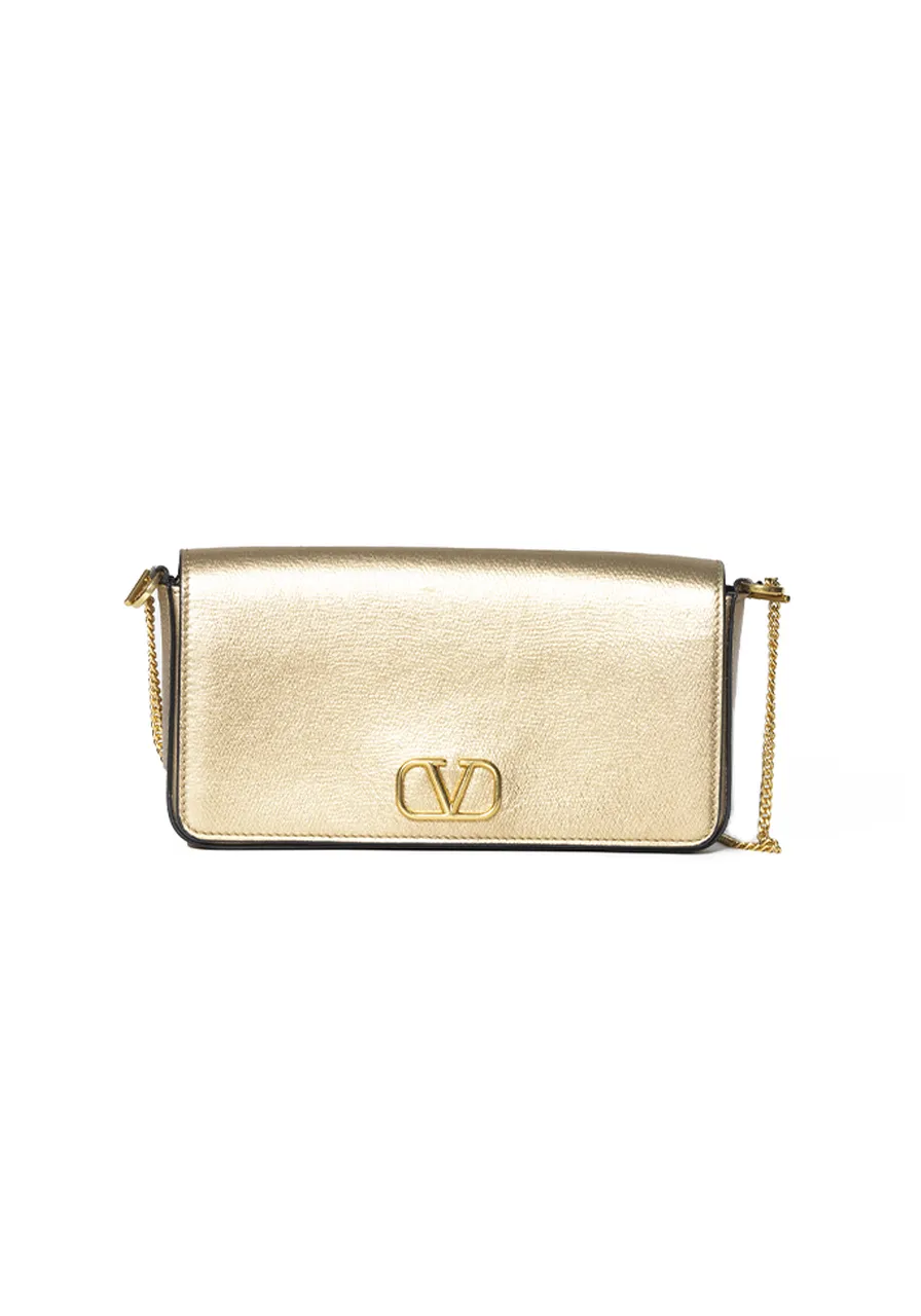Valentino VLogo Top Handle Wallet 
