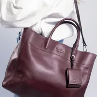 Prada Vittelo Lux Tote Vinho - imagem 3