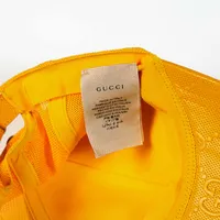 Boné Leather Gucci Monogram  - imagem 5