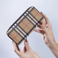 Carteira Burberry Vintage Check Zip Around - imagem 2