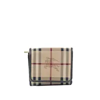 Carteira Burberry Haymarket Check  - imagem 1