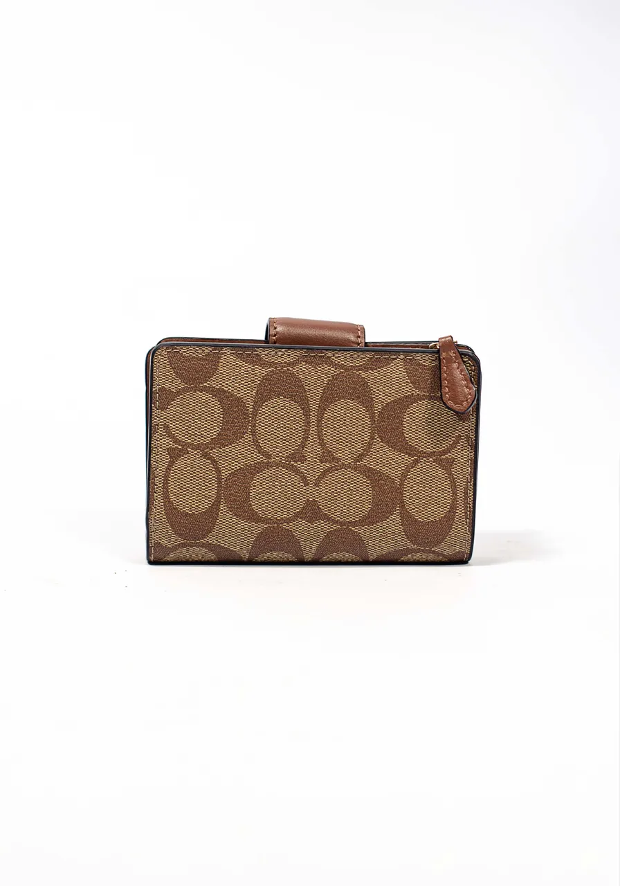 Carteira Coach Medium Signature