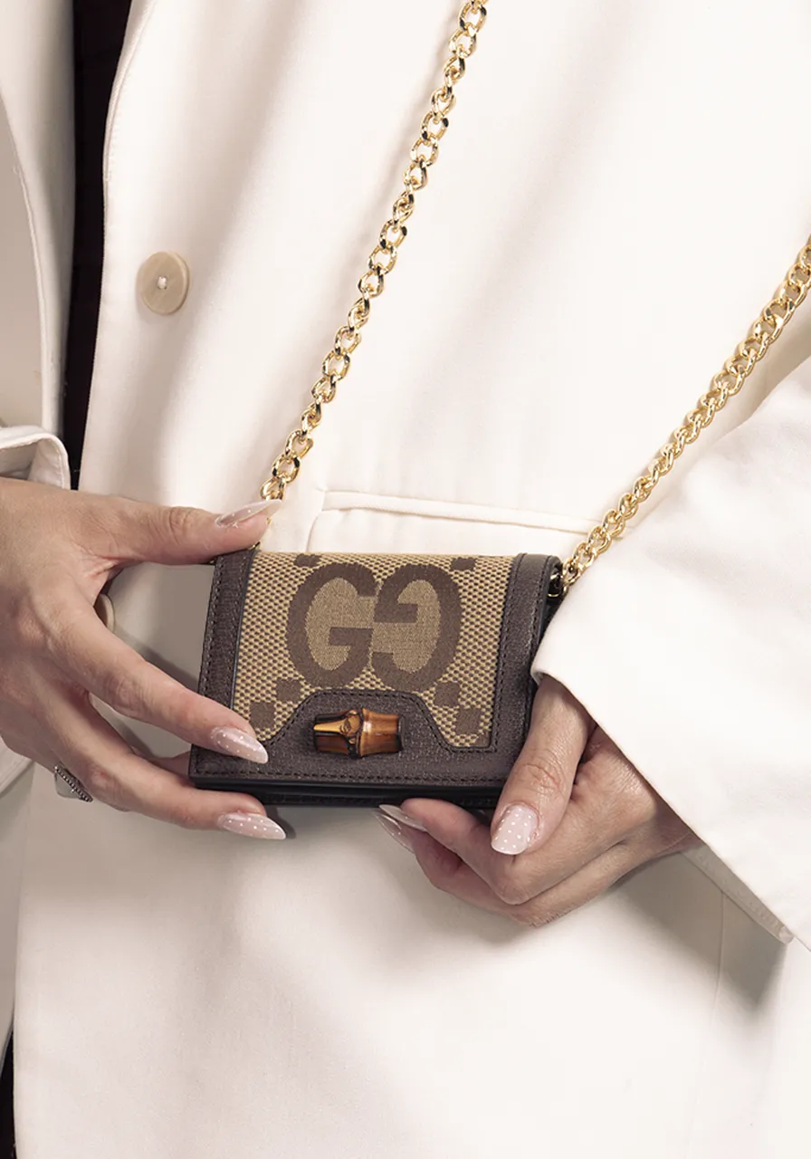 Carteira Gucci Diana Jumbo 