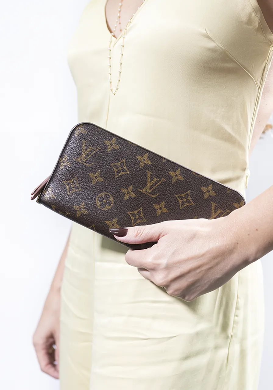 Carteira Louis Vuitton Long Bifold Canvas 