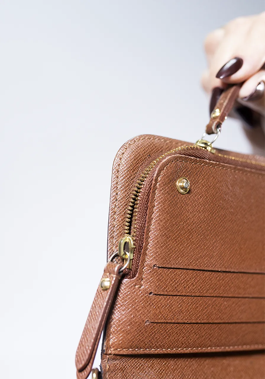 Carteira Louis Vuitton Long Bifold Canvas 