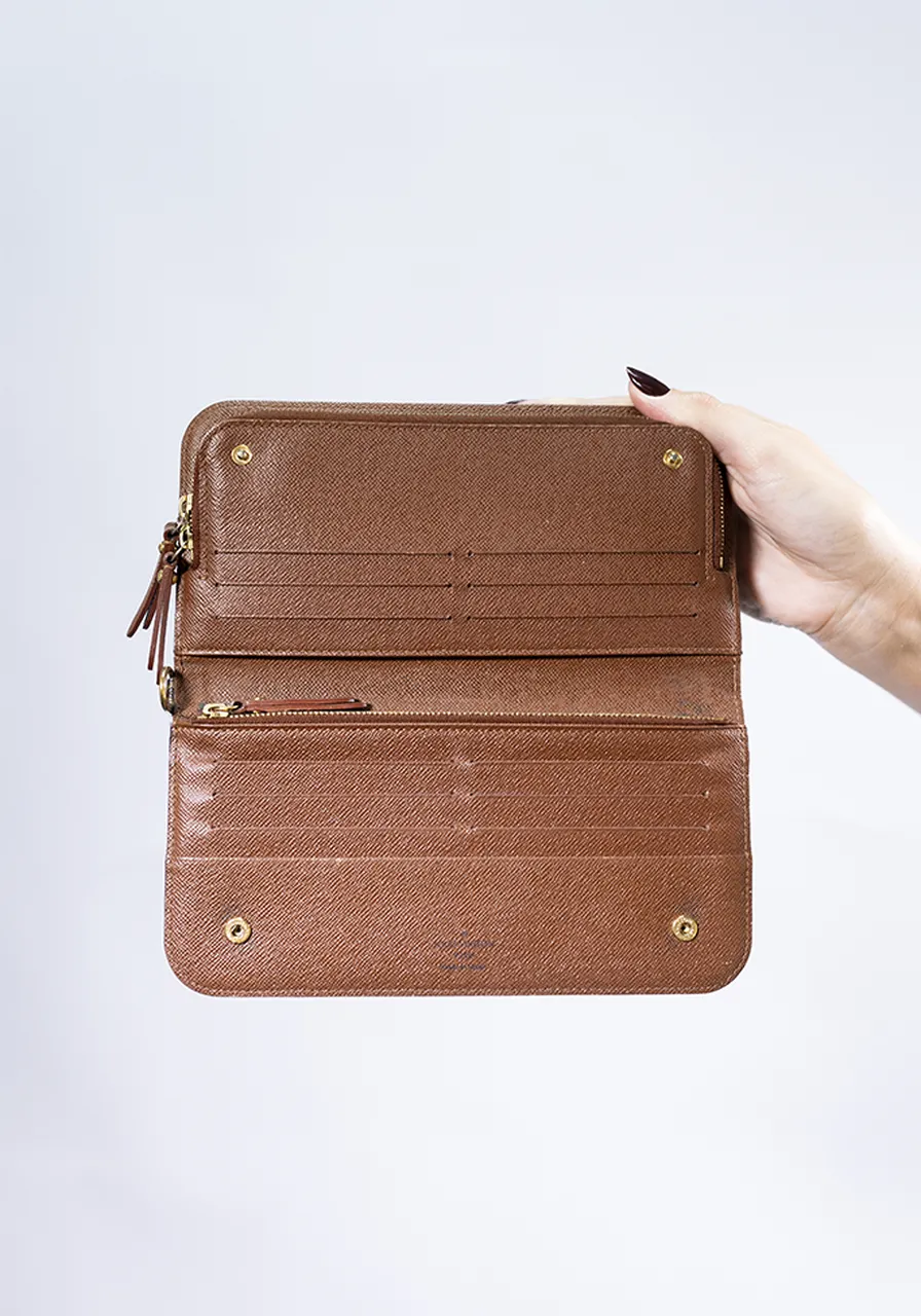 Carteira Louis Vuitton Long Bifold Canvas 
