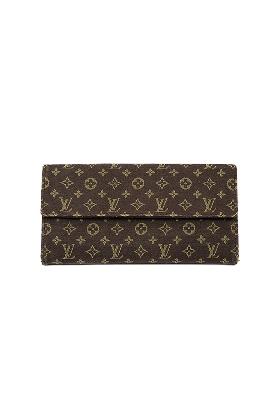 Carteira Louis Vuitton Monogram Mini Lin 
