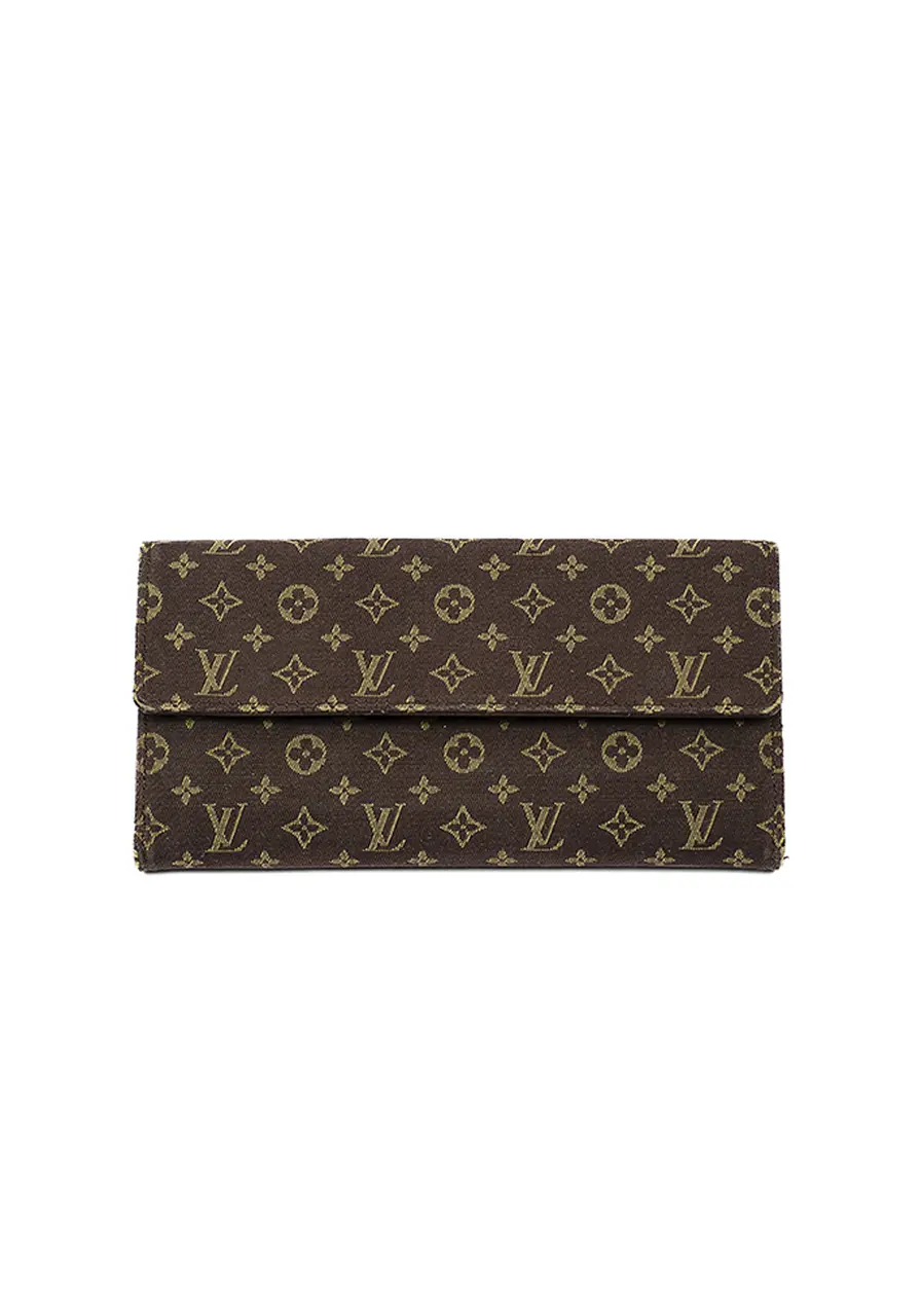 Carteira Louis Vuitton Monogram Mini Lin 