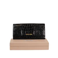 Carteira Miu Miu Croco Flap - imagem 1