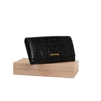 Carteira Miu Miu Croco Flap - imagem 6