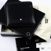 Carteira Montblanc Meistertuck Couro Preto - imagem 3