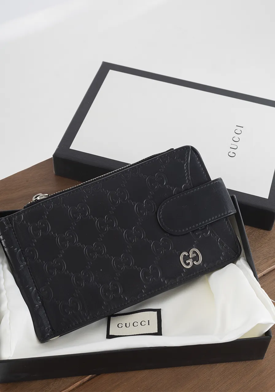 Carteira Gucci Guccissima