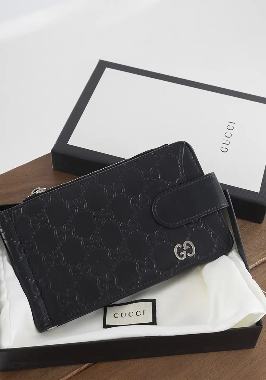 Carteira Gucci Guccissima