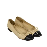 Chanel CC Cap Toe Ballet Flats - imagem 1
