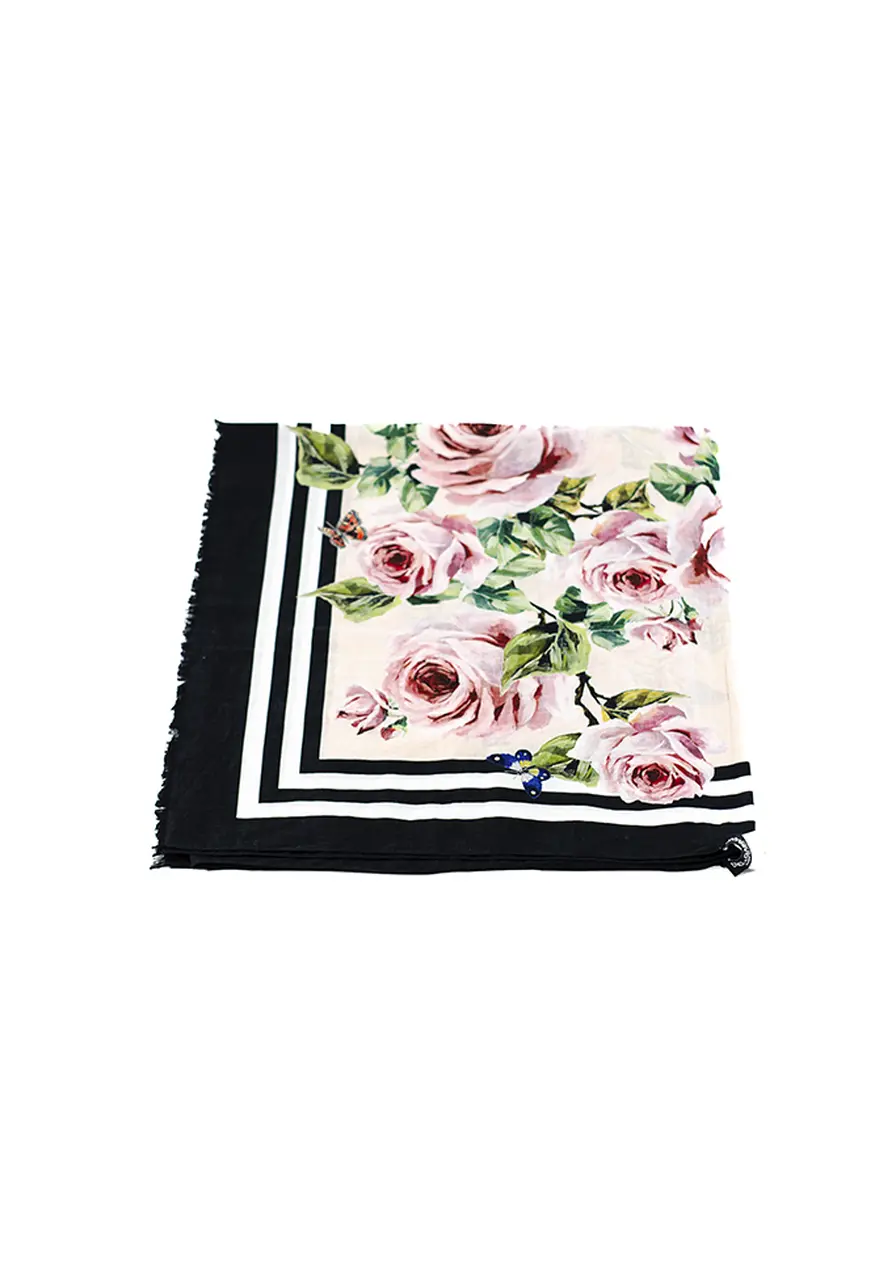 Scarf Dolce & Gabbana Floral Print 