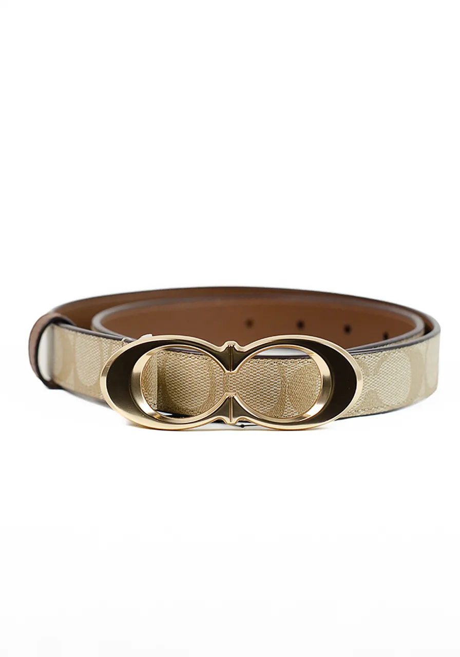 Cinto Coach Double C Monogram