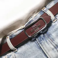 Cinto Coach Morgan Rectangle Belt  - imagem 4
