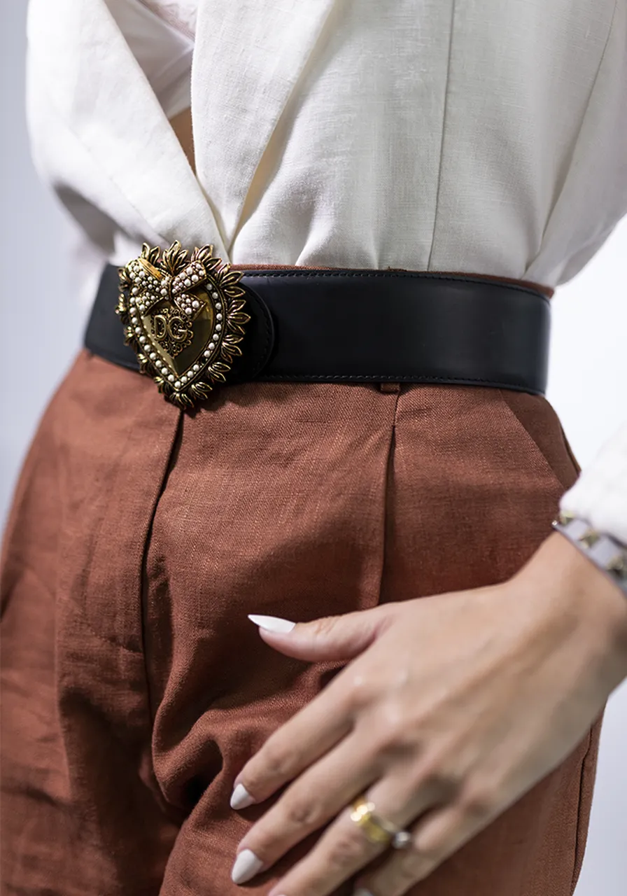 Cinto Dolce & Gabbana Devotion Belt