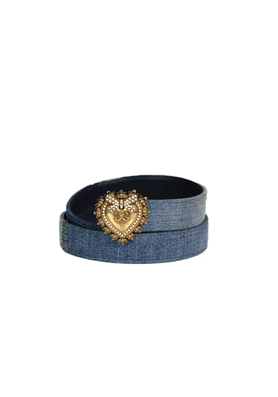 Cinto Dolce & Gabbana Jeans Devotion