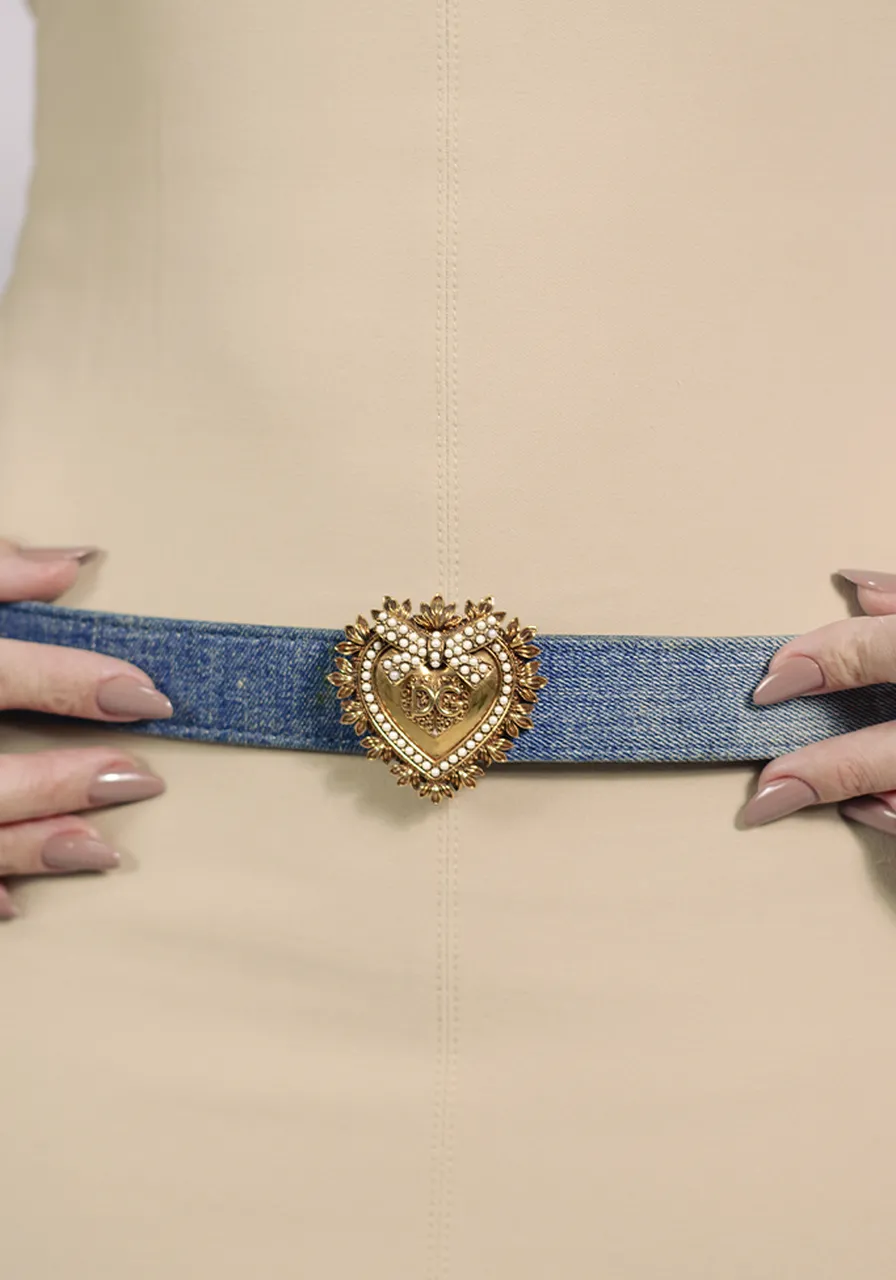 Cinto Dolce & Gabbana Jeans Devotion