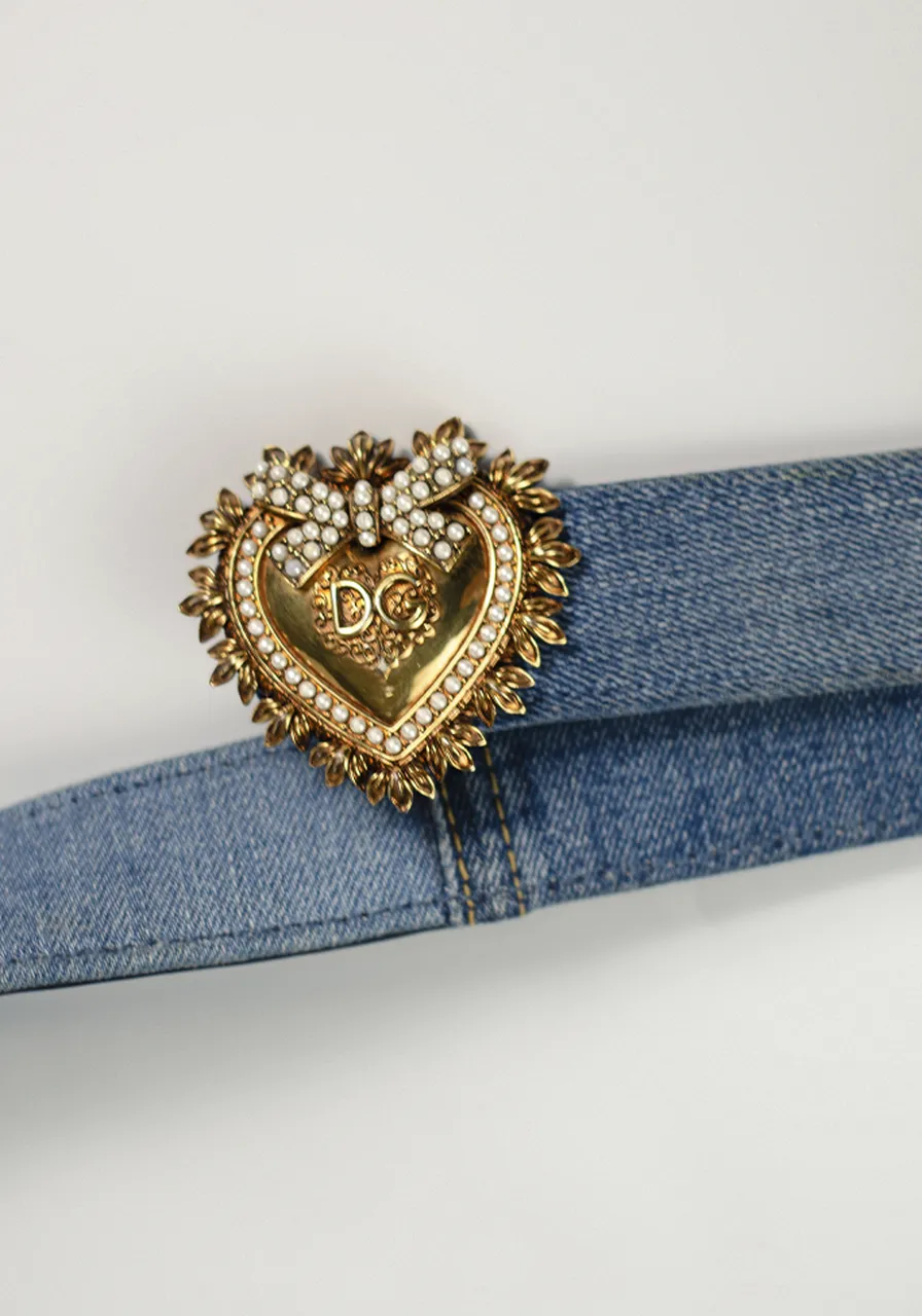 Cinto Dolce & Gabbana Jeans Devotion