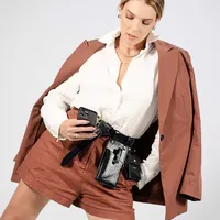 Cinto Fendi Vitello Glacier Utilty Belt Pouch  - imagem 4