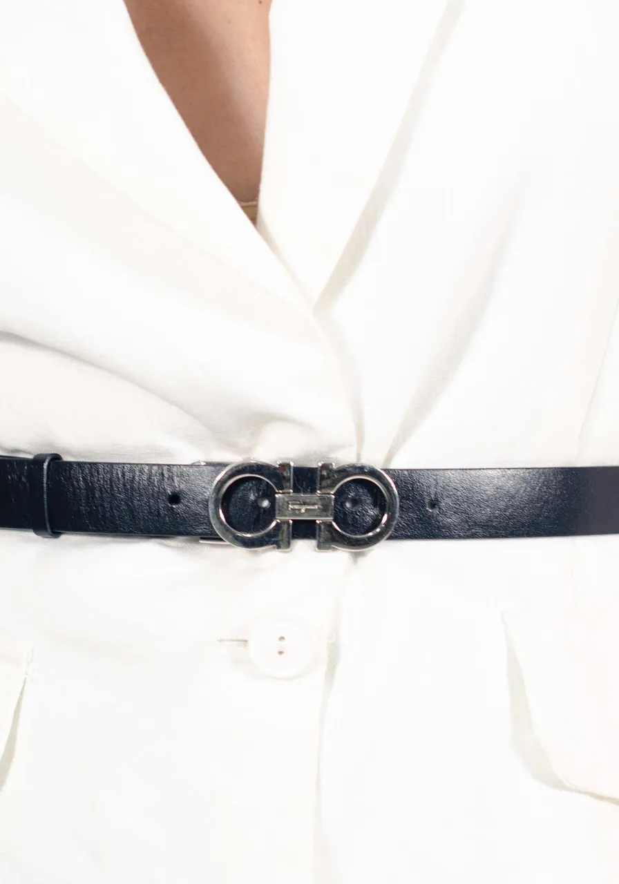 Cinto Ferragamo Belt Reversible 36 