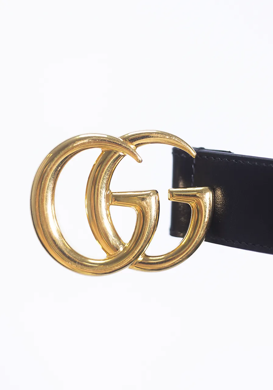 Cinto Gucci Double G Logo 