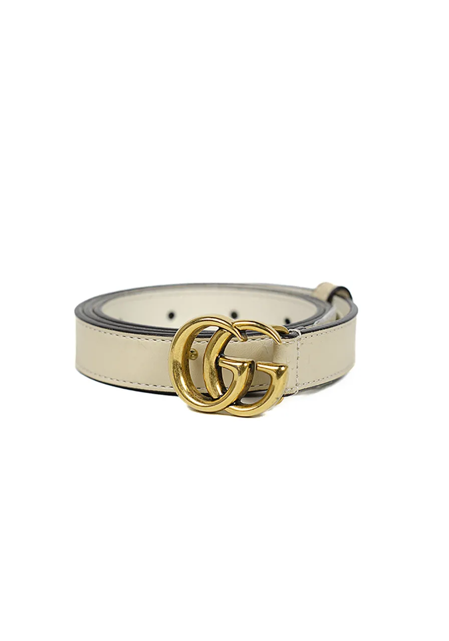 Cinto Gucci Double G Logo Belt 70