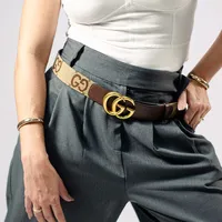 Cinto Gucci GG Monograma - imagem 4