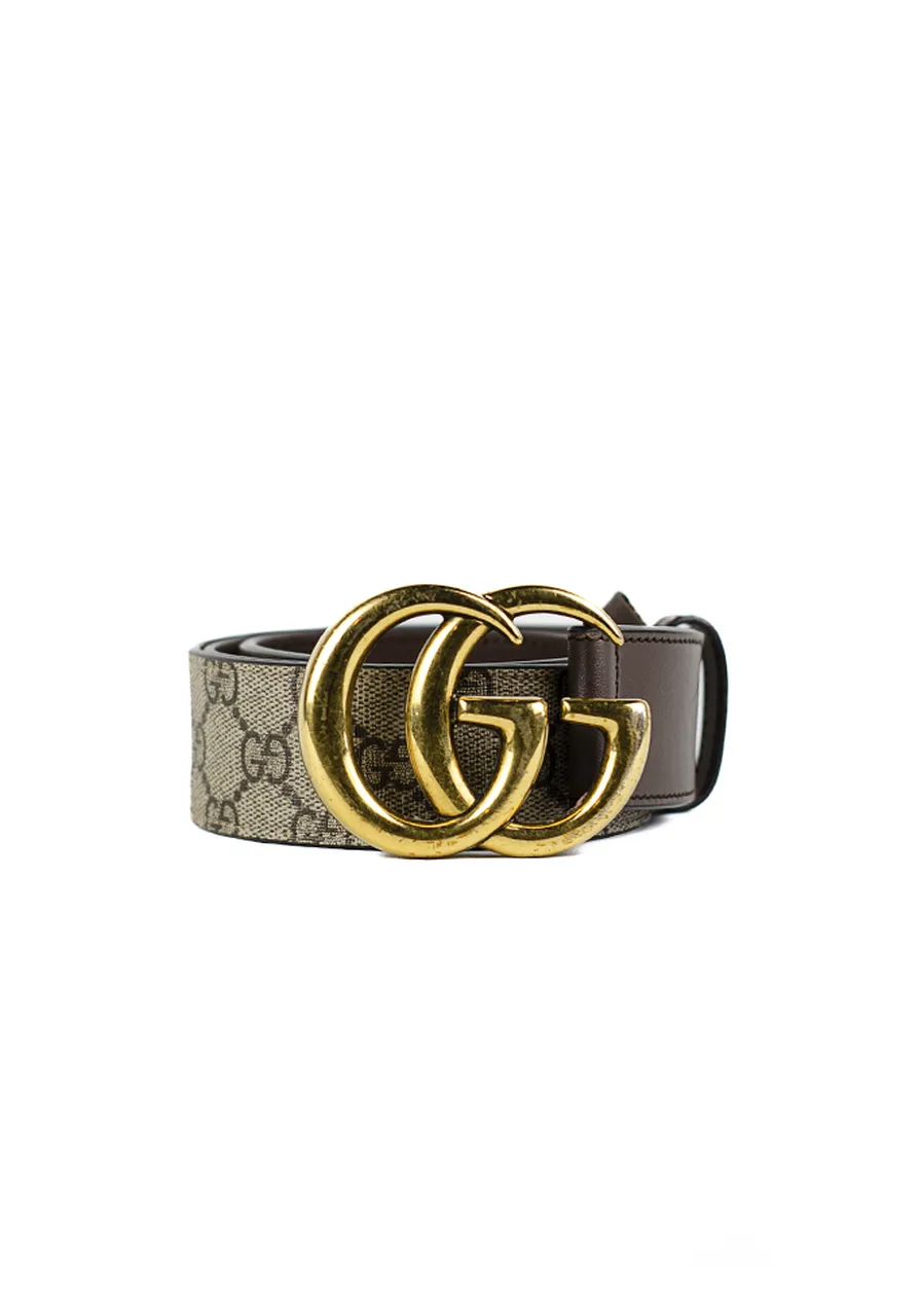 Cinto Gucci GG Supreme Belt