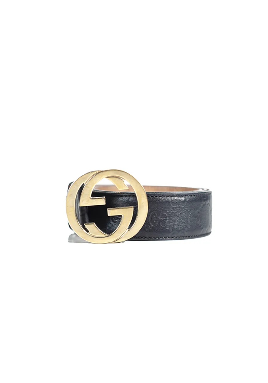 Cinto Gucci Signature GG 