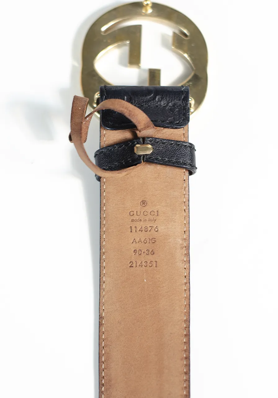 Cinto Gucci Signature GG 