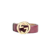 Cinto Gucci Signature GG Vinho - imagem 1