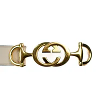 Cinto Gucci Hoserbit  Interlocking White  - imagem 2