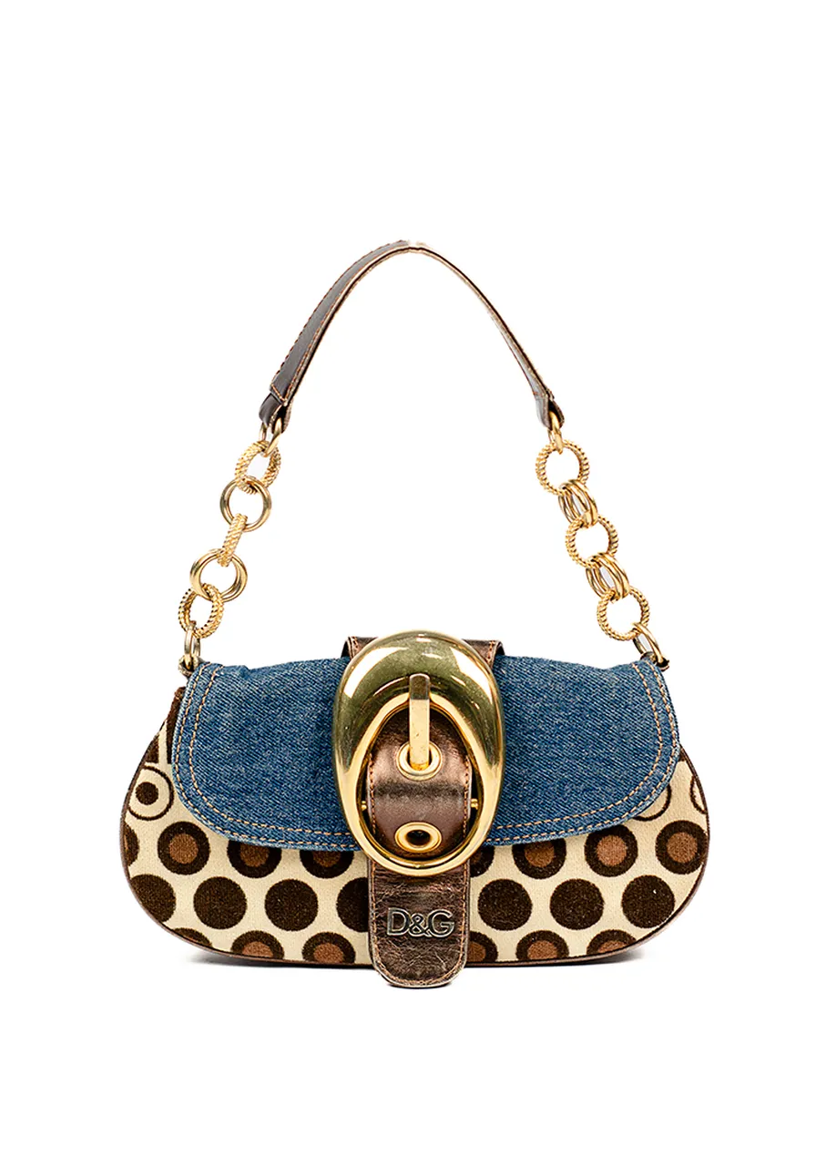 Dolce & Gabbana Buckle Bag Jeans