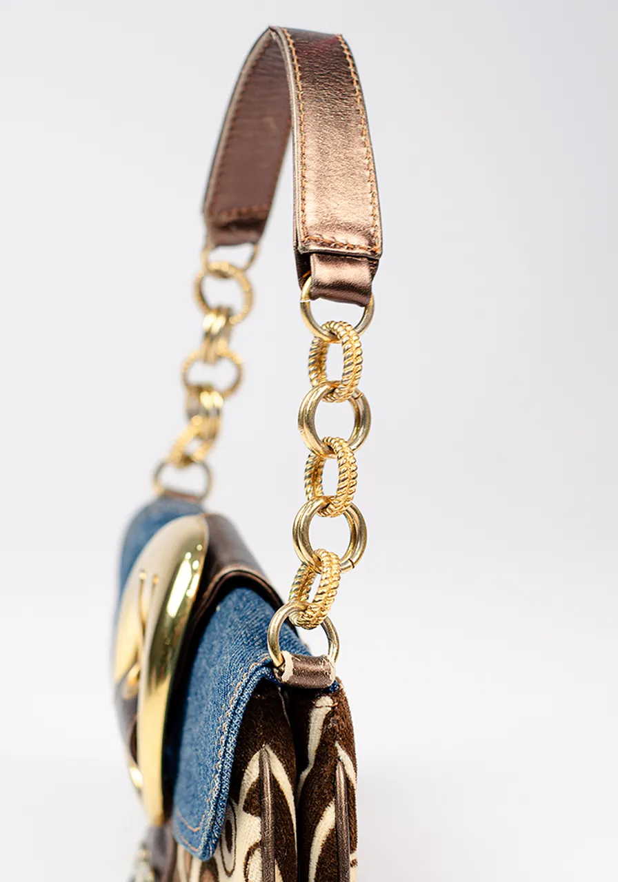 Dolce & Gabbana Buckle Bag Jeans