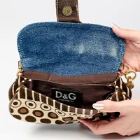 Dolce & Gabbana Buckle Bag Jeans - imagem 4