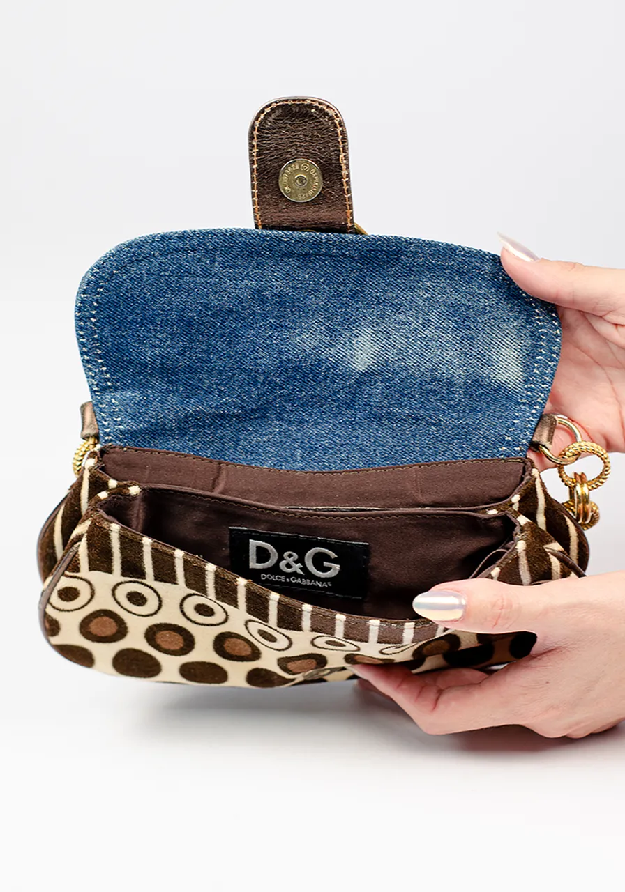 Dolce & Gabbana Buckle Bag Jeans