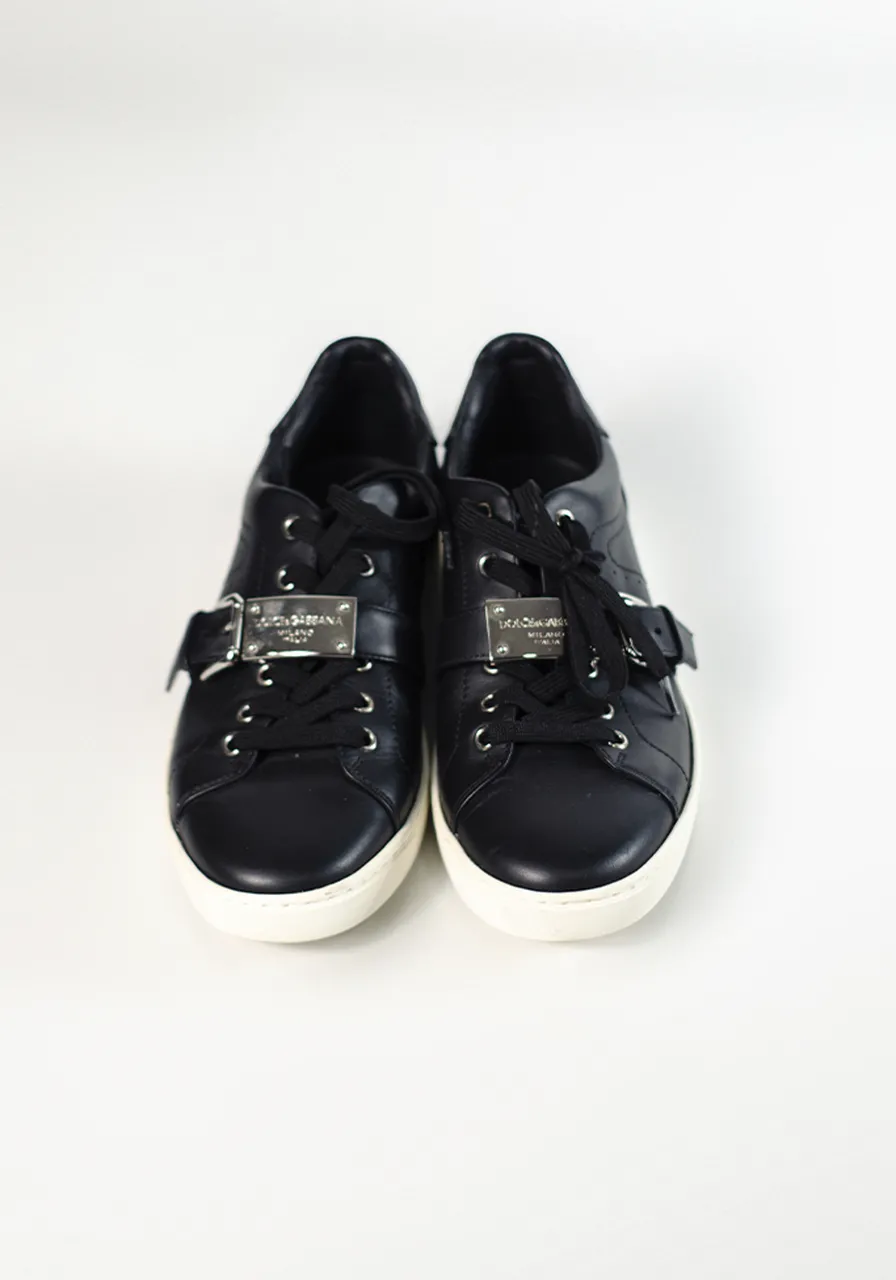 Tênis Dolce & Gabbana Leather Sneakers 