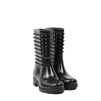 Valentino Garavani The Rockstud Glossed-rubber Rain - imagem 1