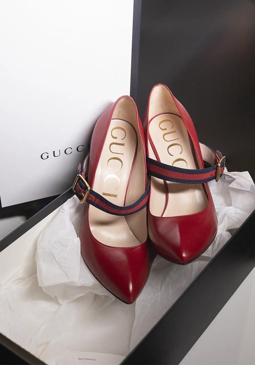 Scarpin GG Gucci Sylvie