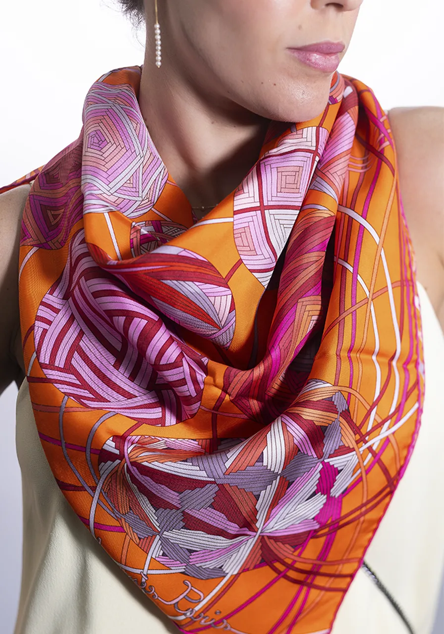 Lenço Hermès Silk